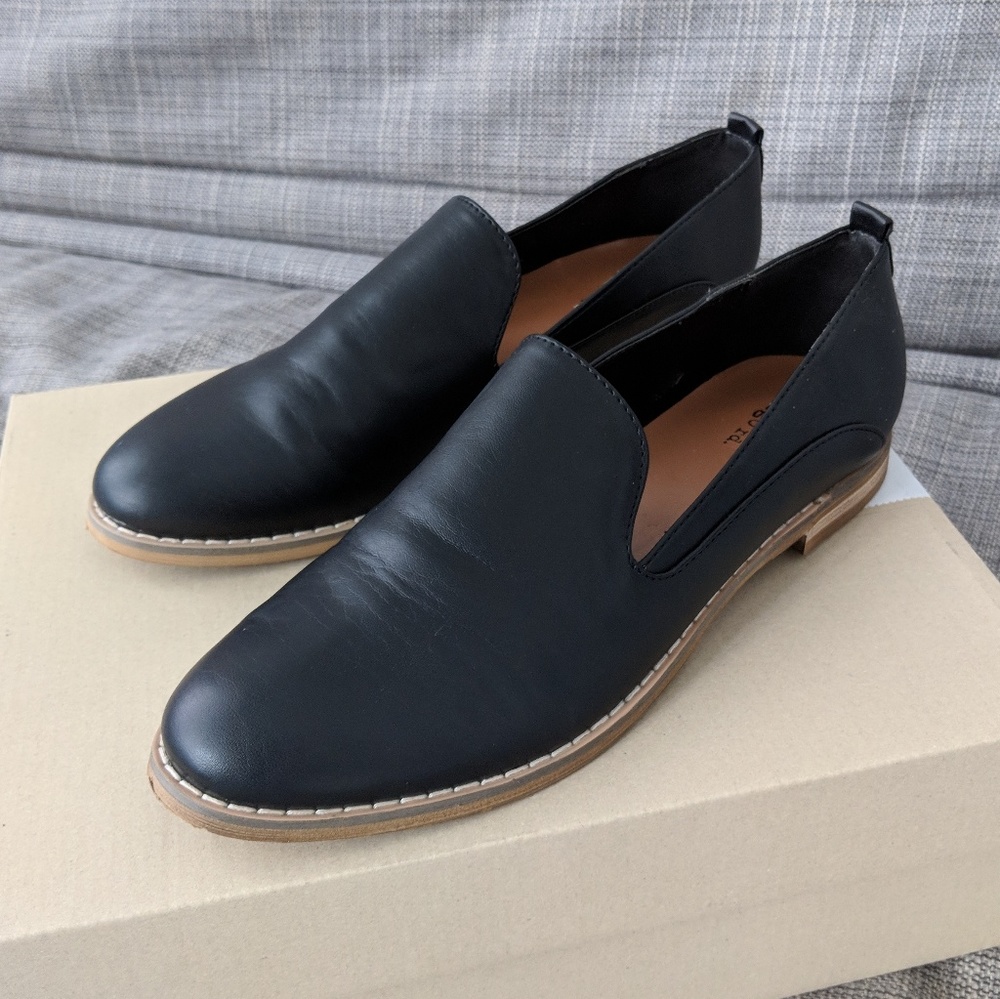 Vegan Leather Loafers
